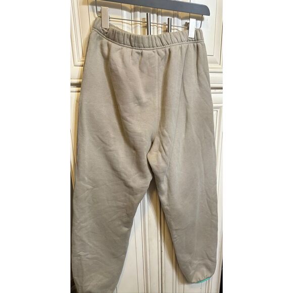 Essentials Fear Of God Men's Fleece Cotton Blend Jogger Sweatpants Tan Size XS - Picture 2 of 16